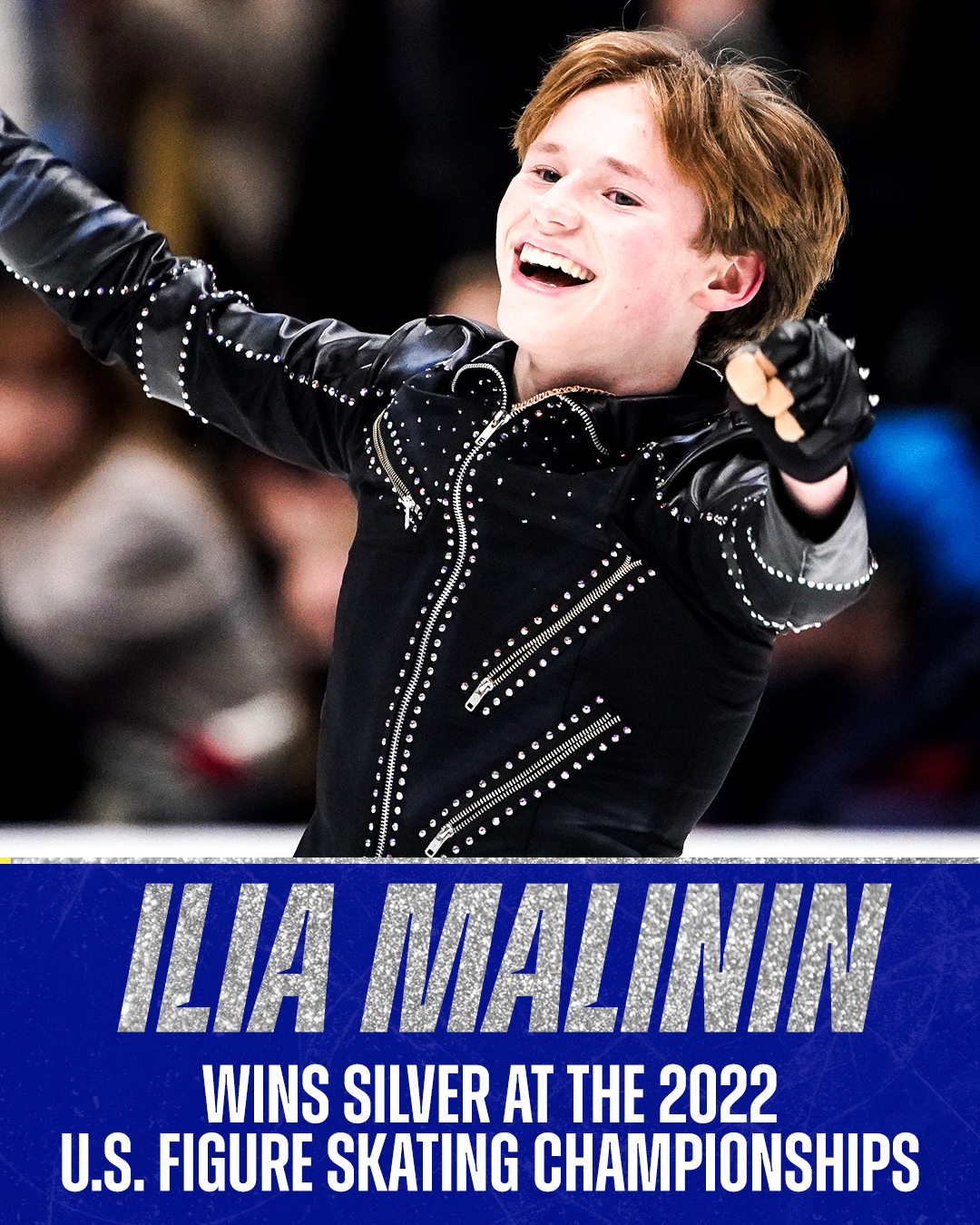 Ilia Malinin Wins Silver Medal at U.S. Figure Skating Championship: Photo Credit: NBC/U.S. Figure Skating
