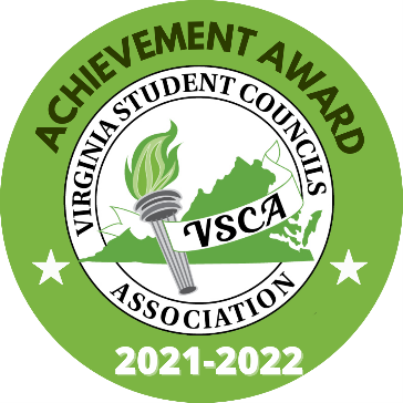 Virginia Student Councils Association Achievement Award